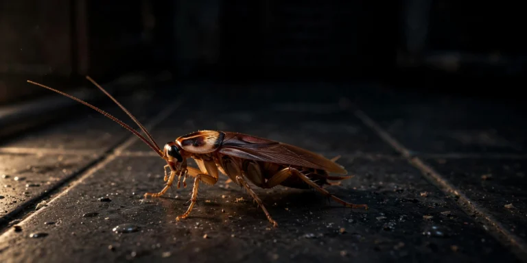 German cockroach close-up